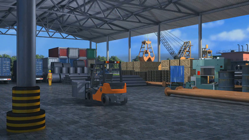 油碼頭動(dòng)畫(huà)--油碼頭