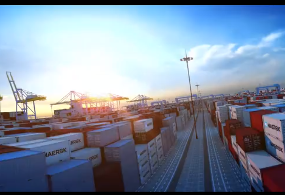 港口工程動(dòng)畫